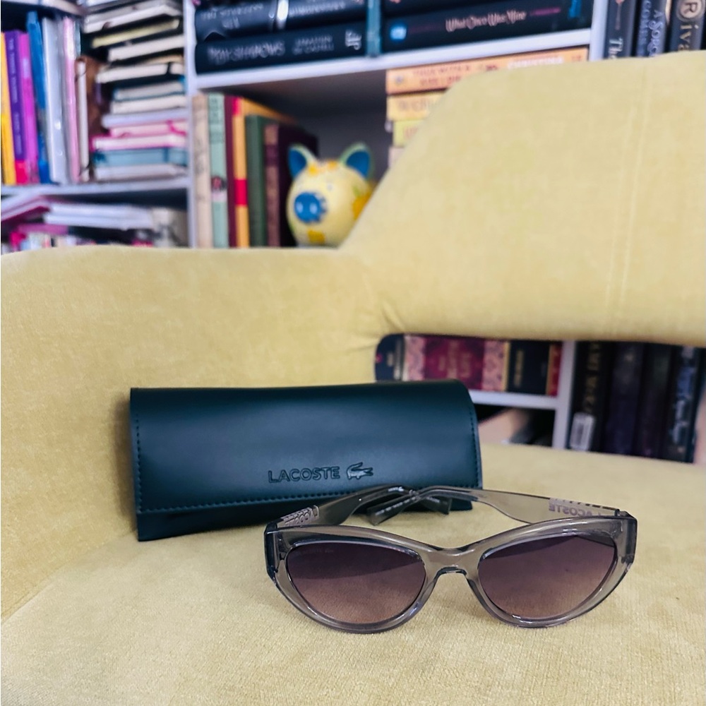 Lacoste Women's Gray Sunglasses